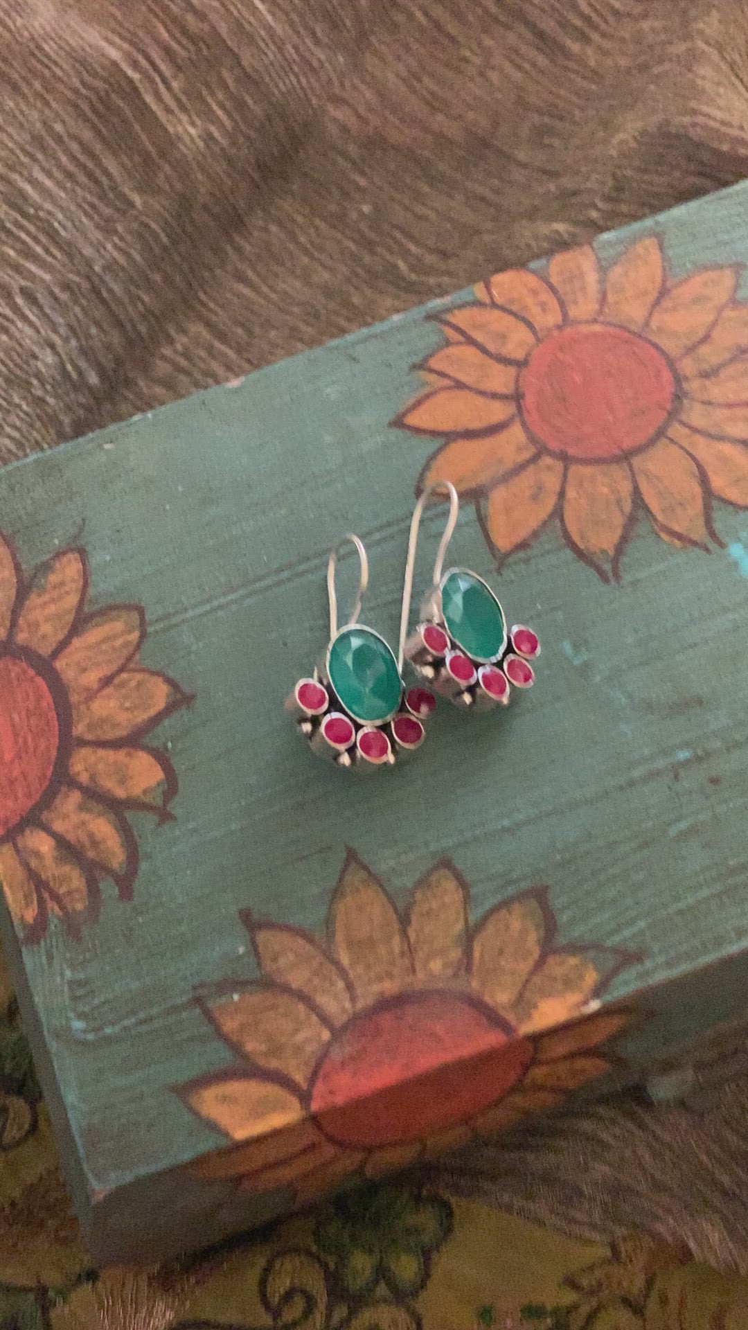 Pretty Stone Earrings