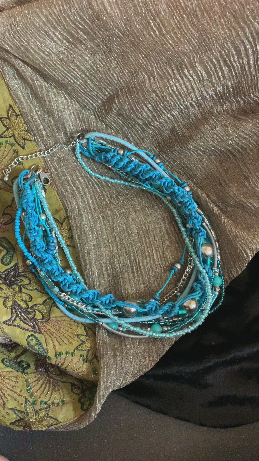 Statement Beaded Necklace