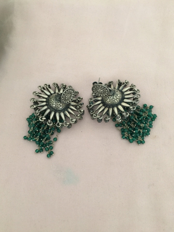 Scintillating Pure Silver 925 Earrings