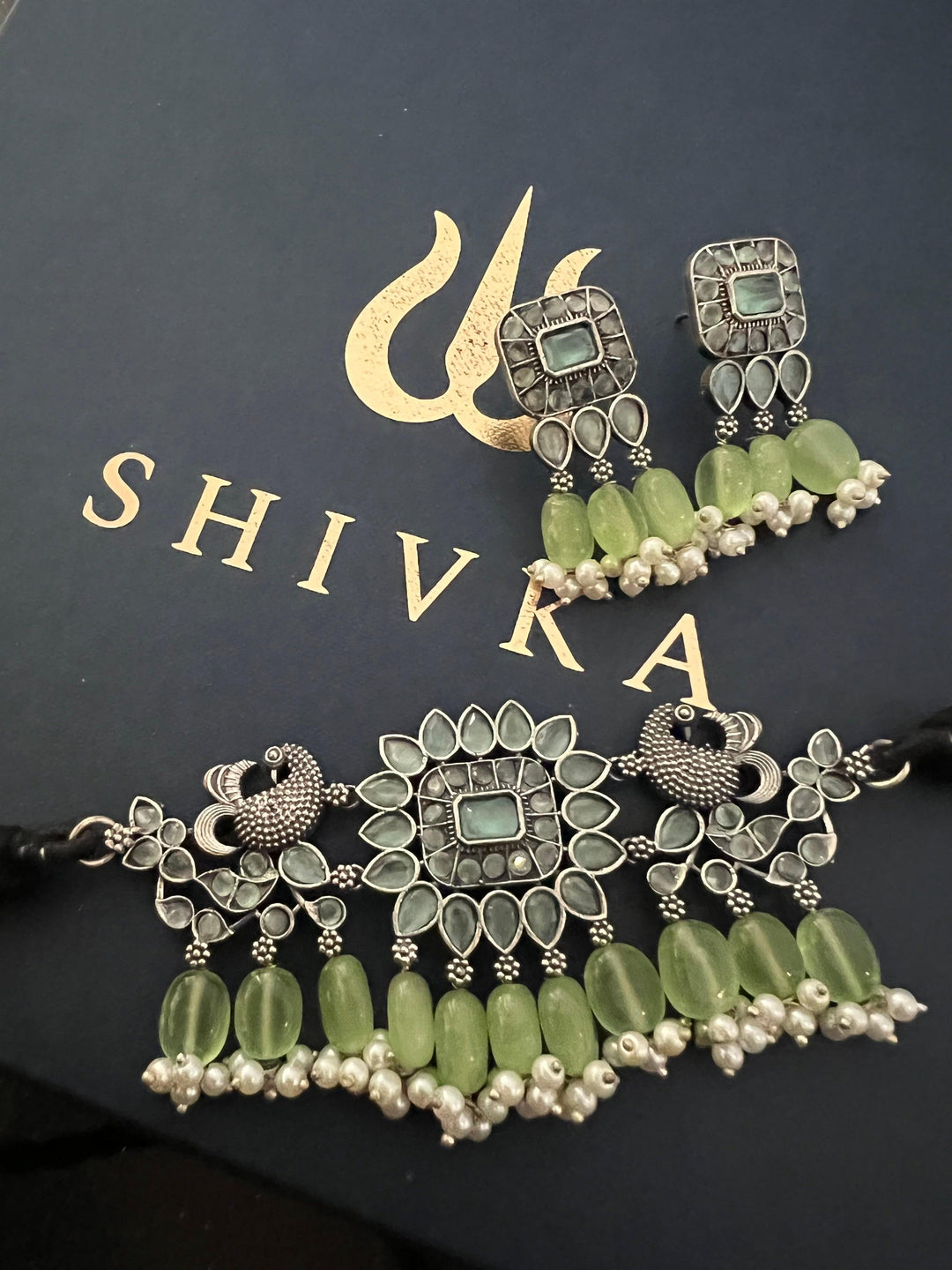 Monalisa Choker with Earrings - SHIVKA