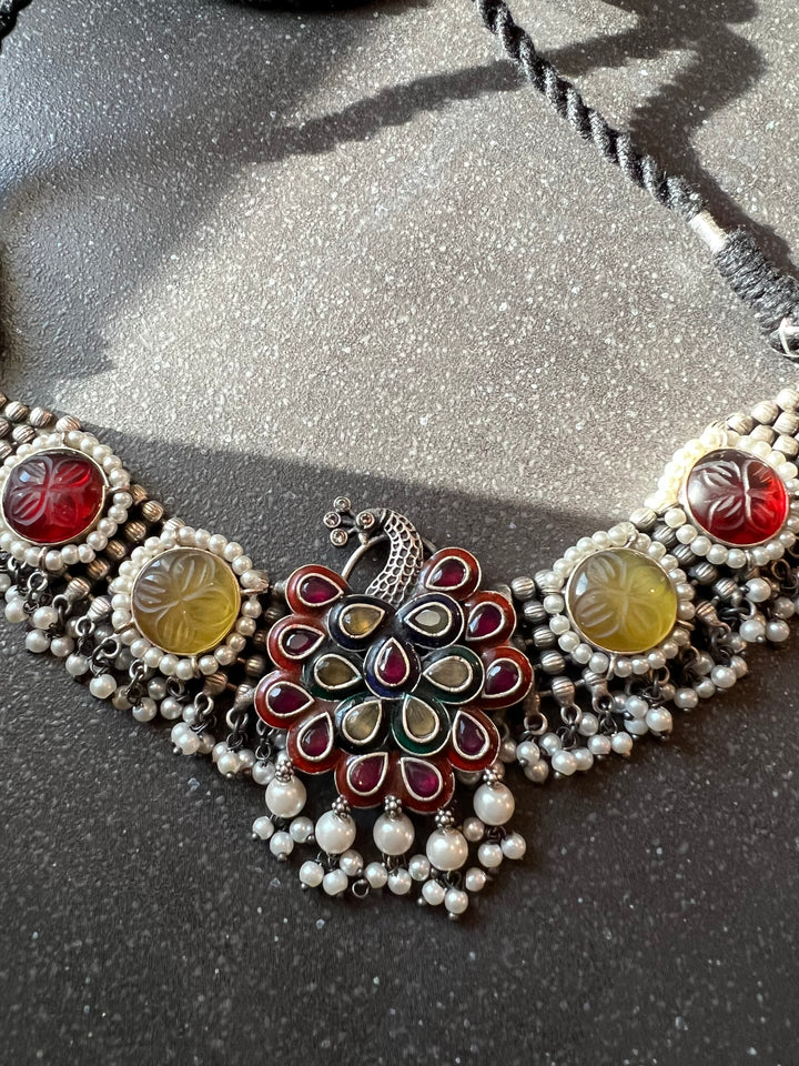 Fusion Necklace with Earrings