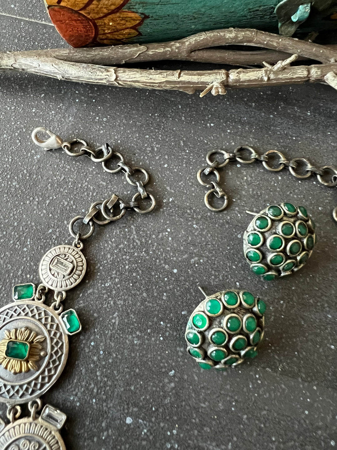 Fusion Necklace with Earrings