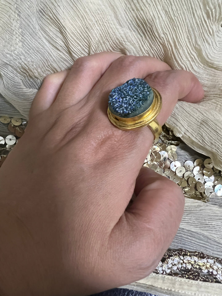 Druzy Ring
