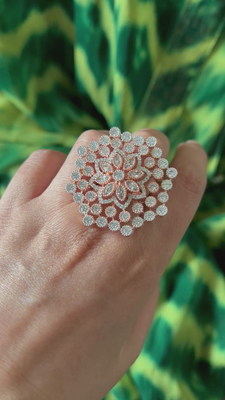 Statement Zirconia Ring