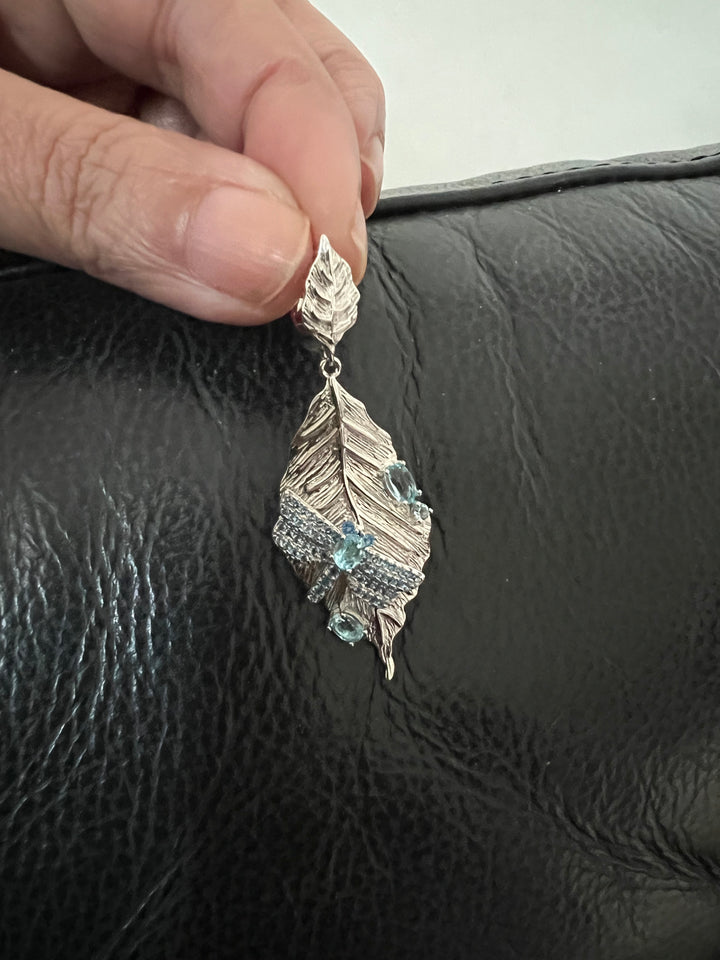 Designer Pure 925 Silver Dragon Fly Earrings