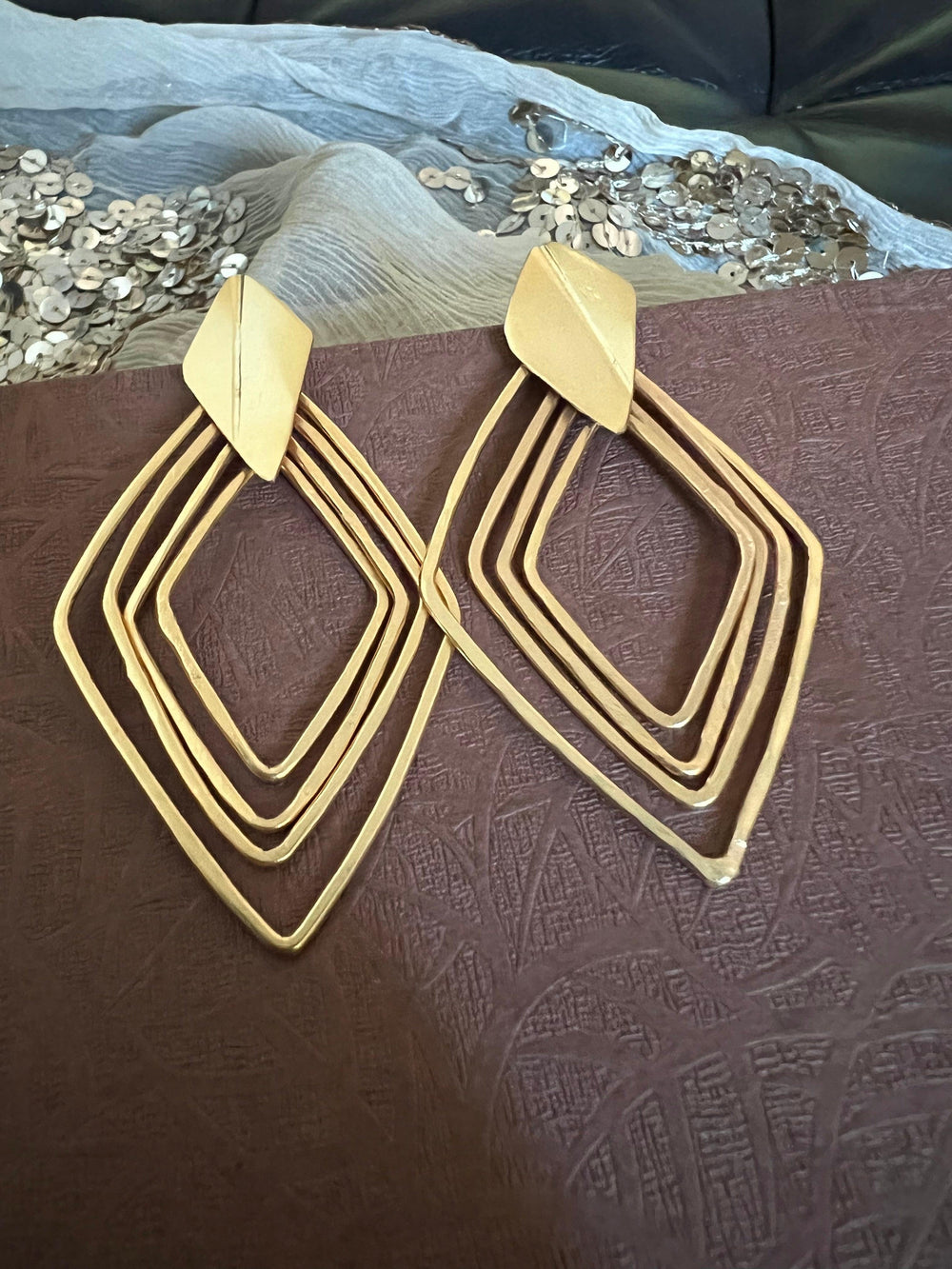 Statement Kite Danglers - SHIVKA