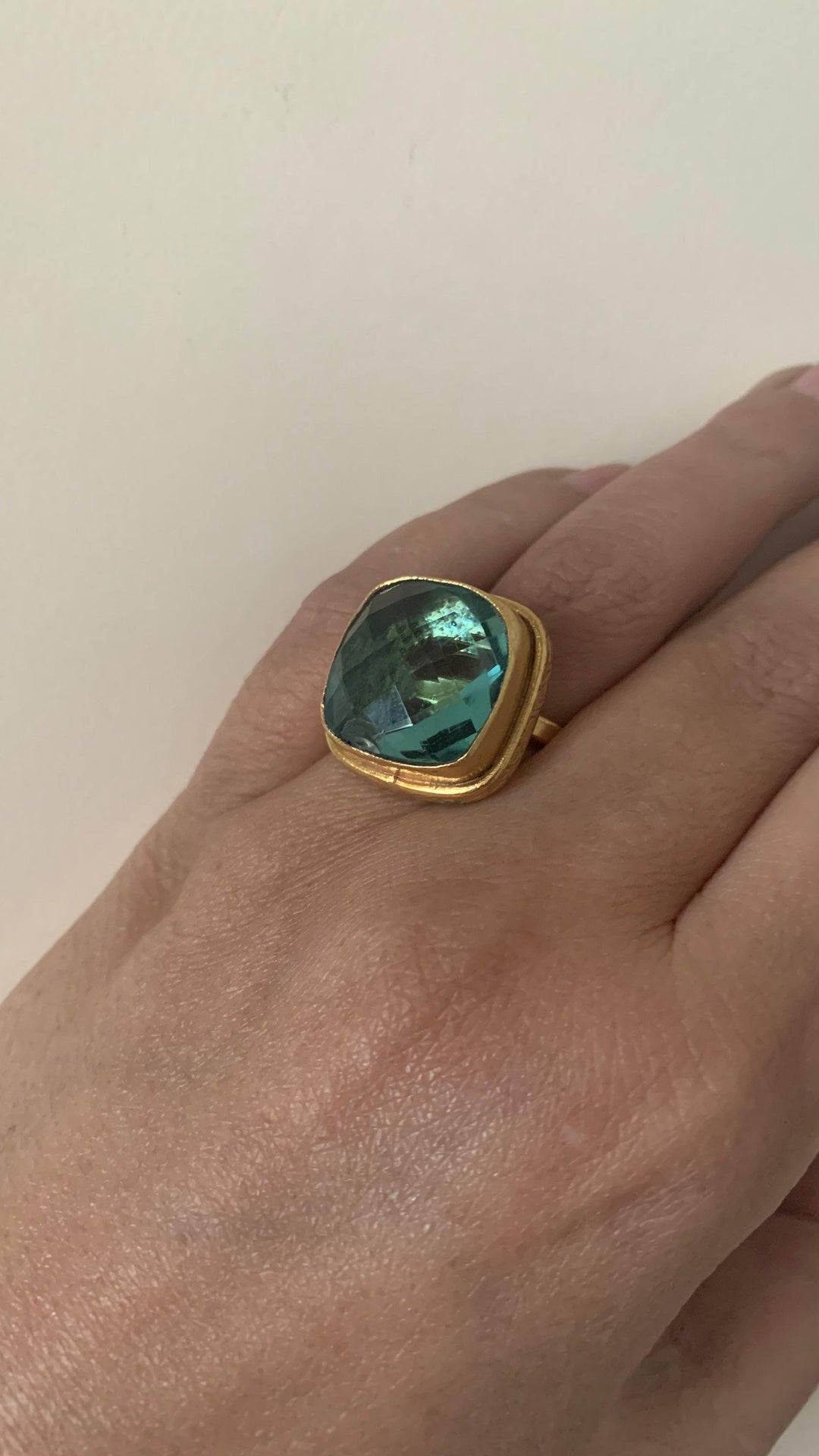 Statement Gemstone Ring - SHIVKA