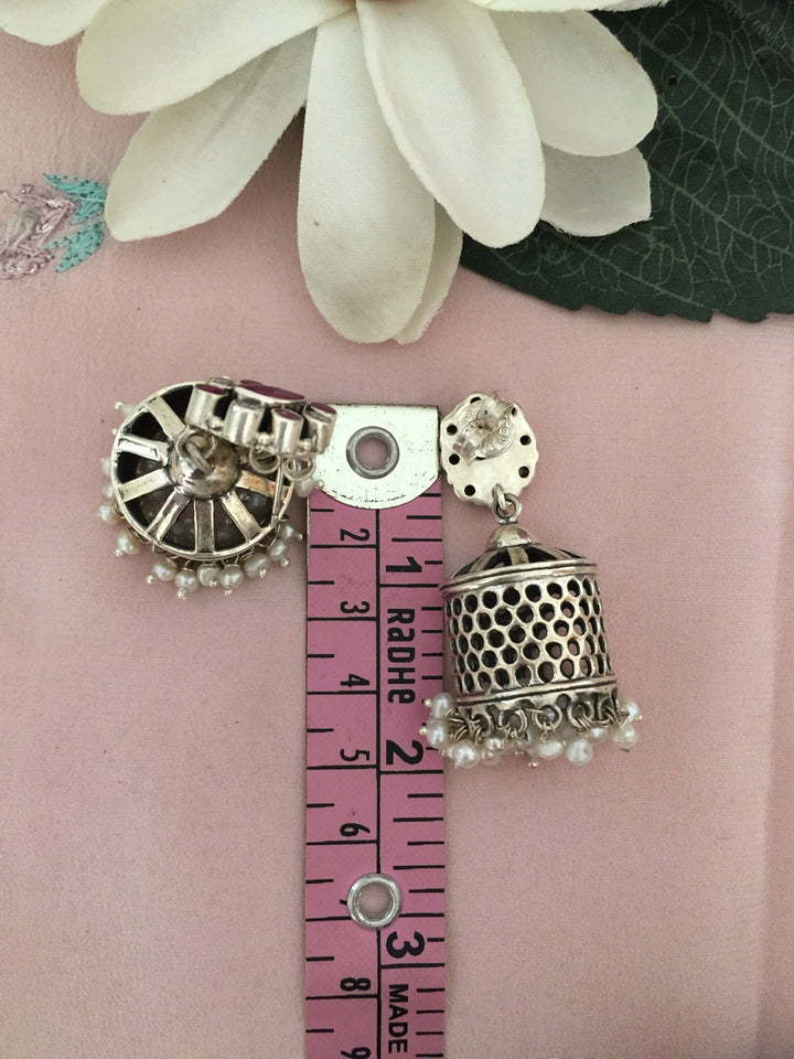 Scintillating Pure Silver 925 Earrings