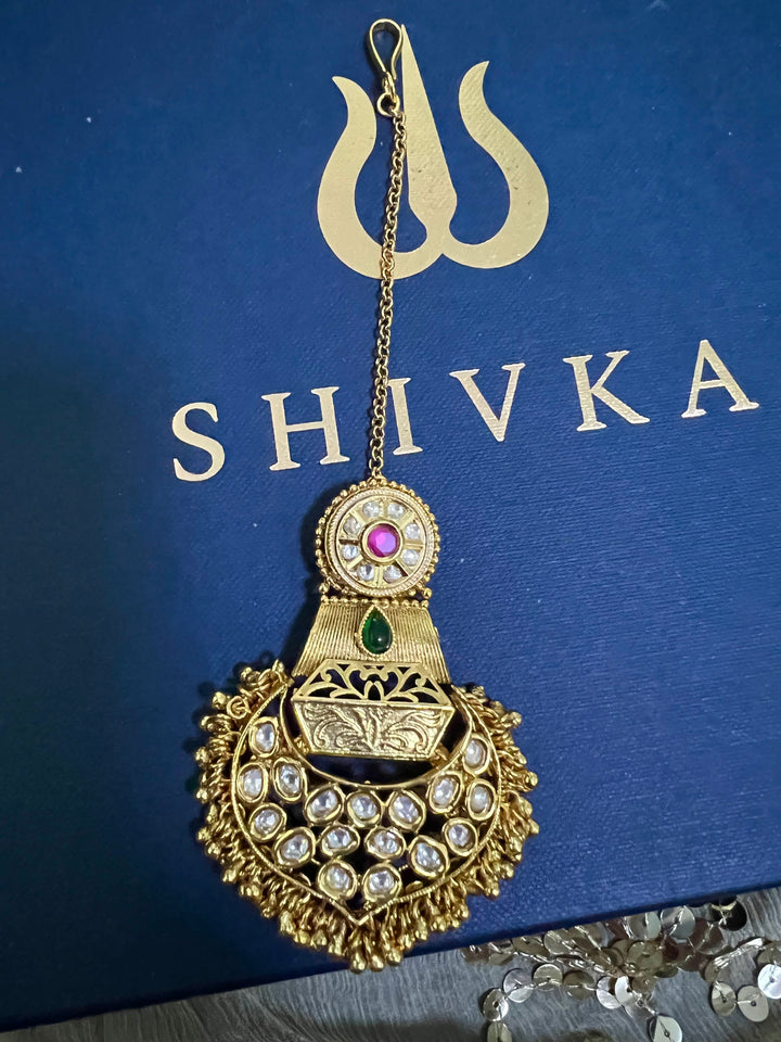 Bridal Kundan Maangtikka