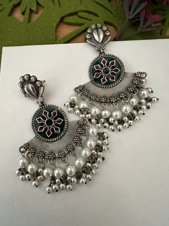 Antique Brass Earrings