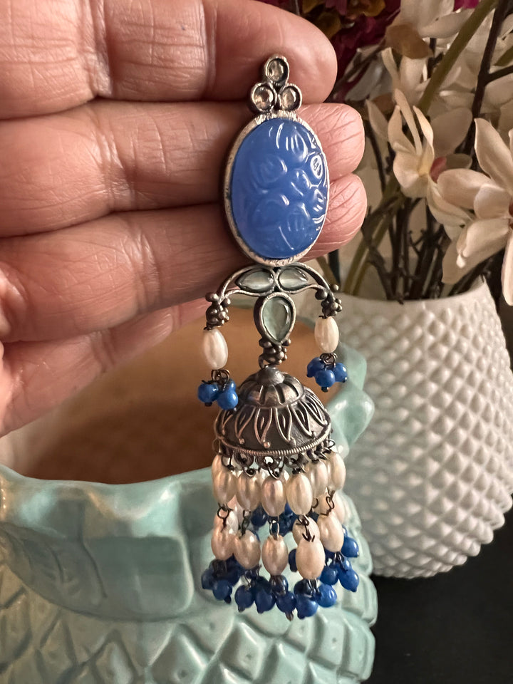 Beautiful Antique Pearl Danglers