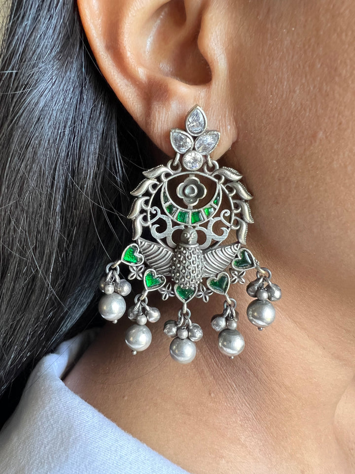 Antique Brass Earrings