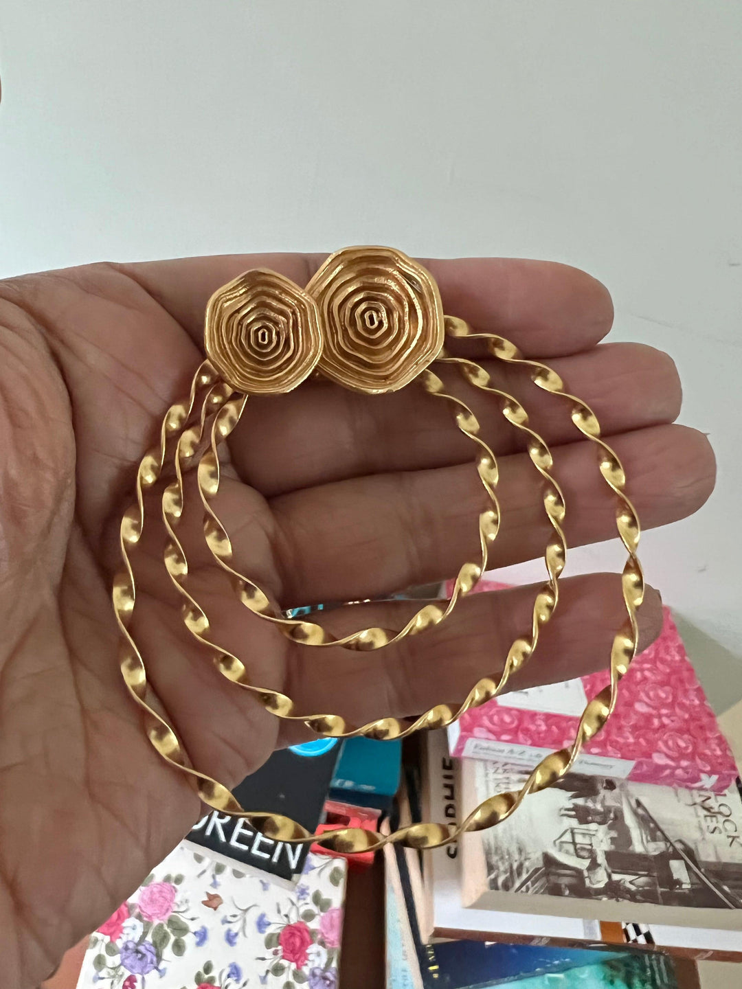 Statement Hoop Studs - SHIVKA