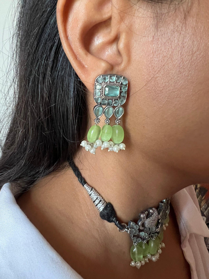 Monalisa Choker with Earrings - SHIVKA