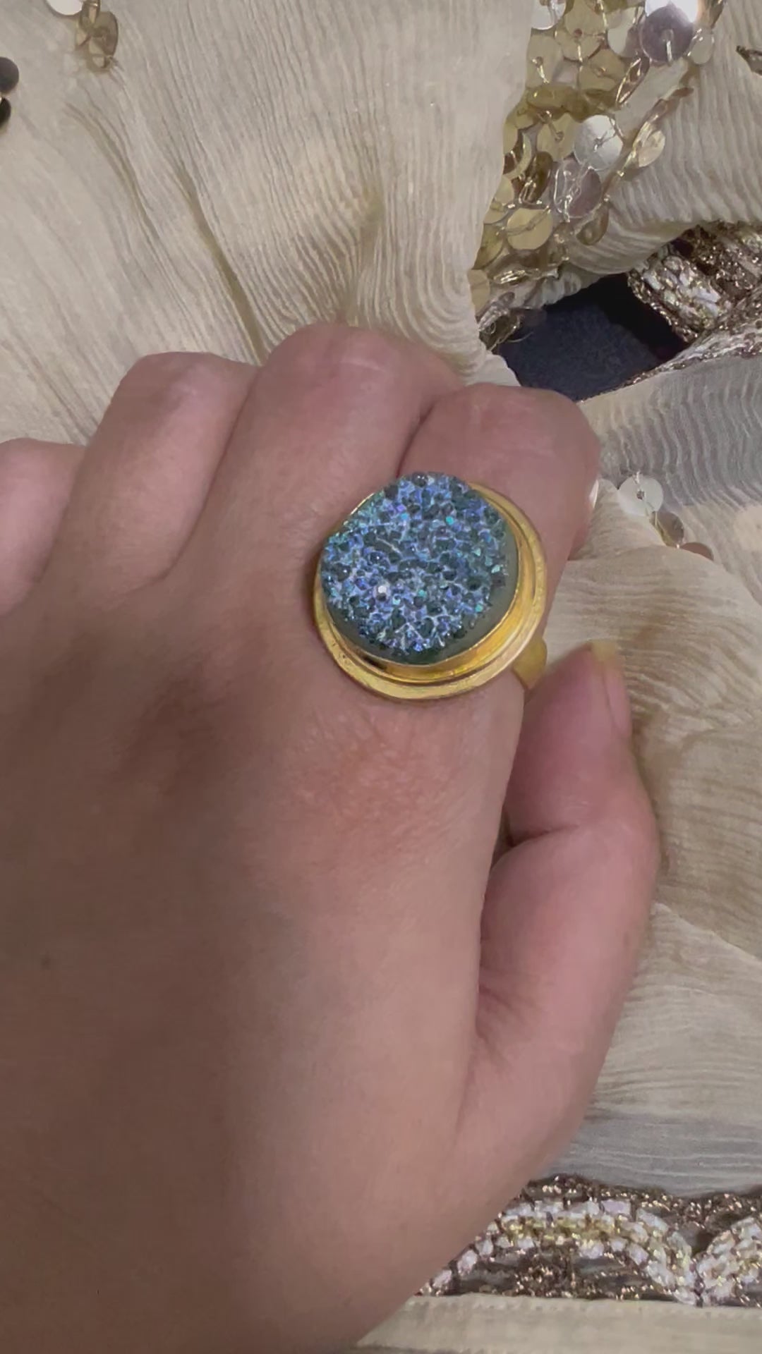 Druzy Ring