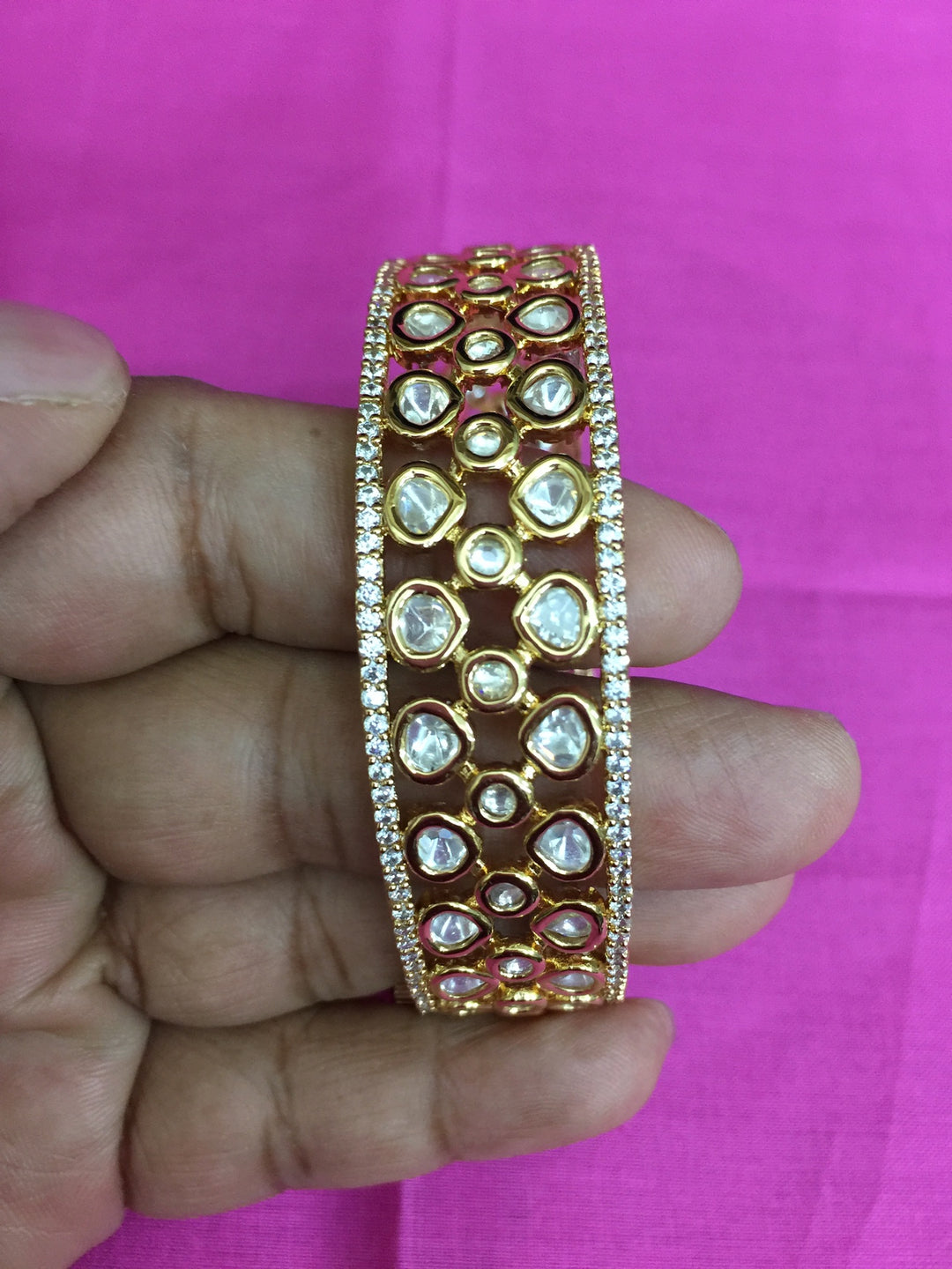 Bridal Kundan Kadas- Set of Two
