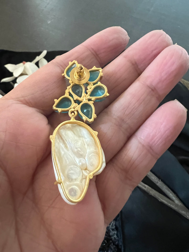 Scintillating Gemstones Earrings