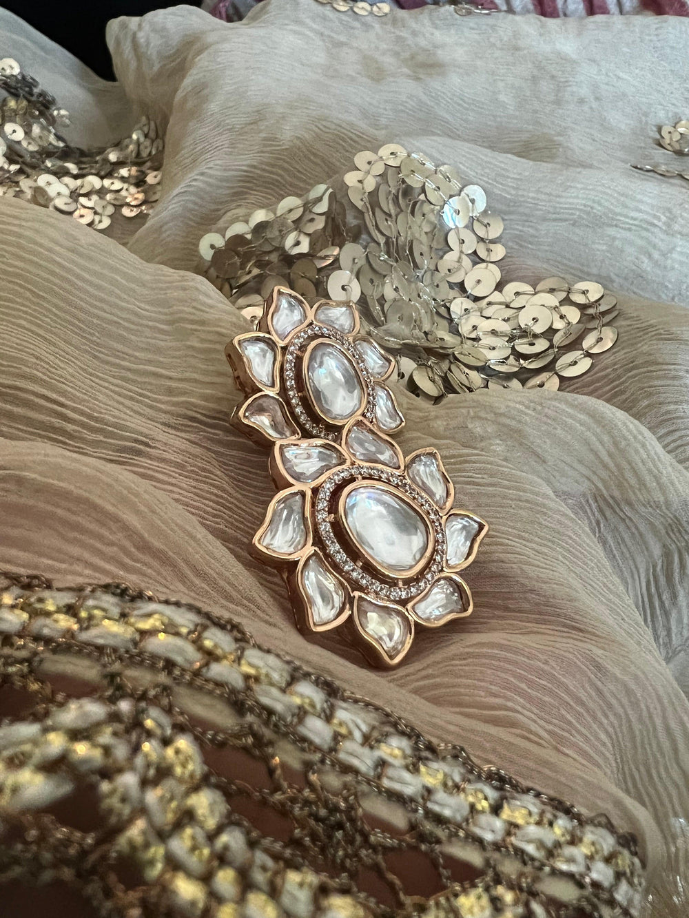 Royal Kundan Studs - SHIVKA