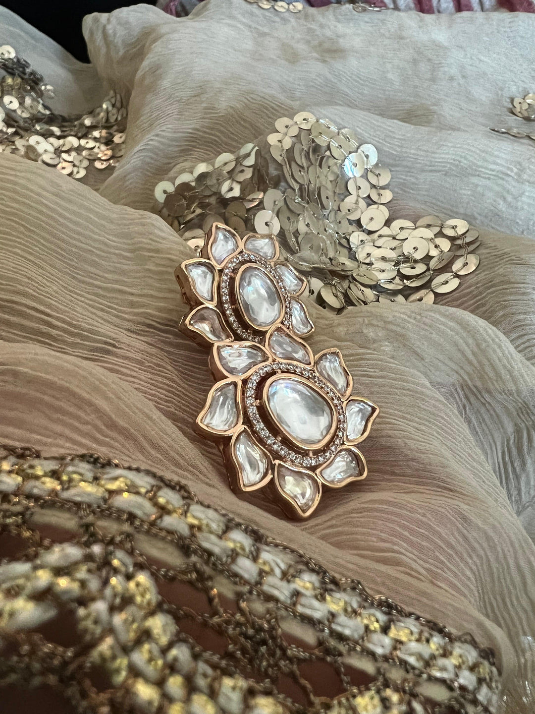 Royal Kundan Studs - SHIVKA