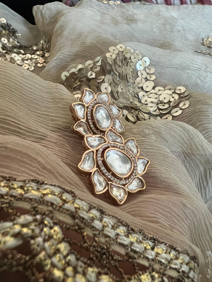 Royal Kundan Studs - SHIVKA