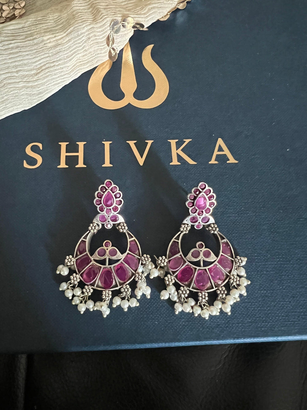 Gorgeous Stone Danglers - SHIVKA