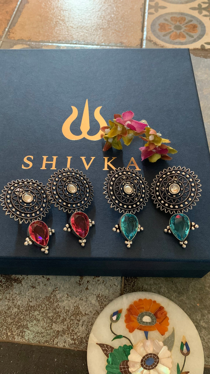 Designer Stone Earrings