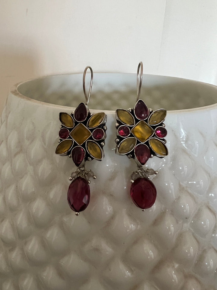 Pink Hydro Drop Earrings