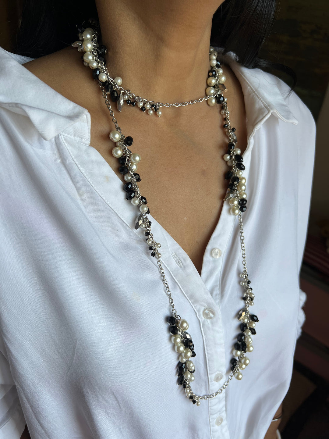 Pearl Beaded Necklace