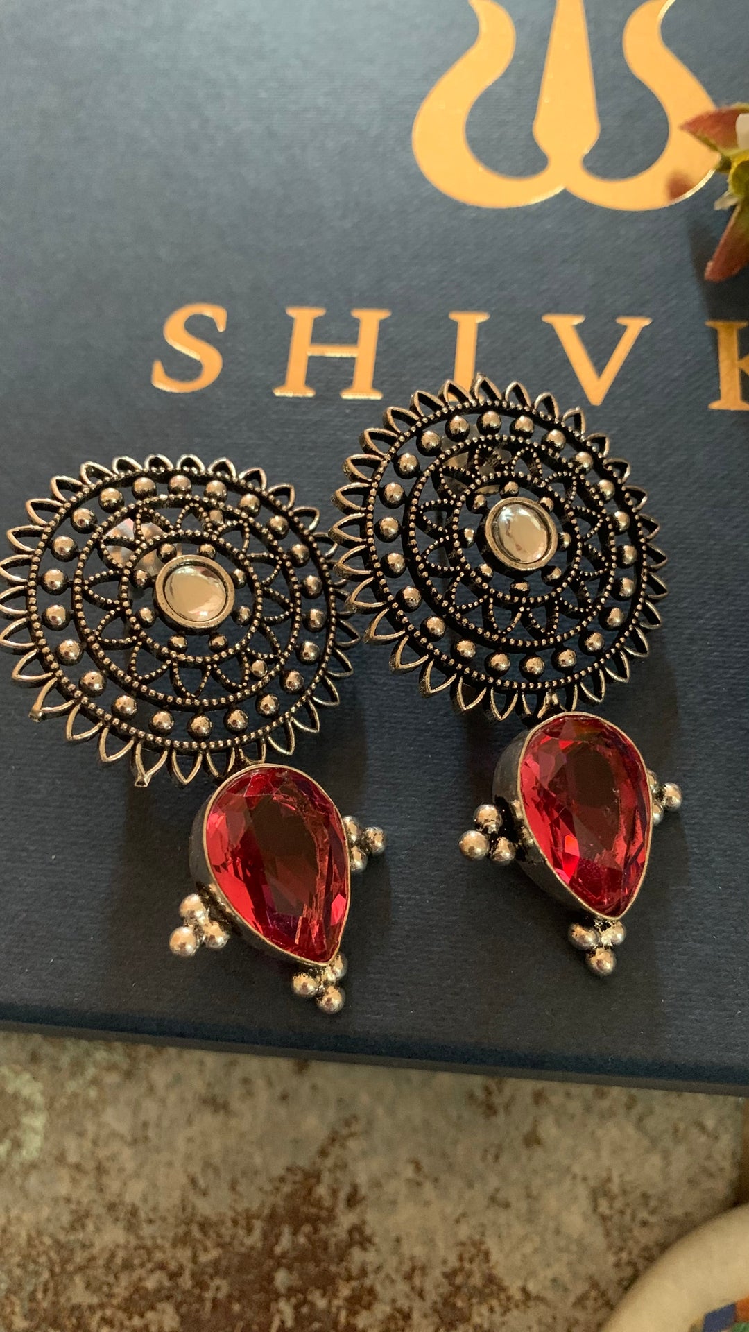 Designer Stone Earrings