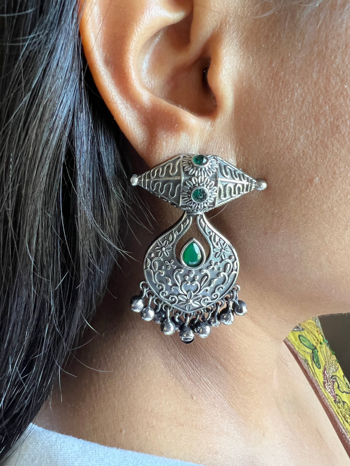 Antique Brass Earrings