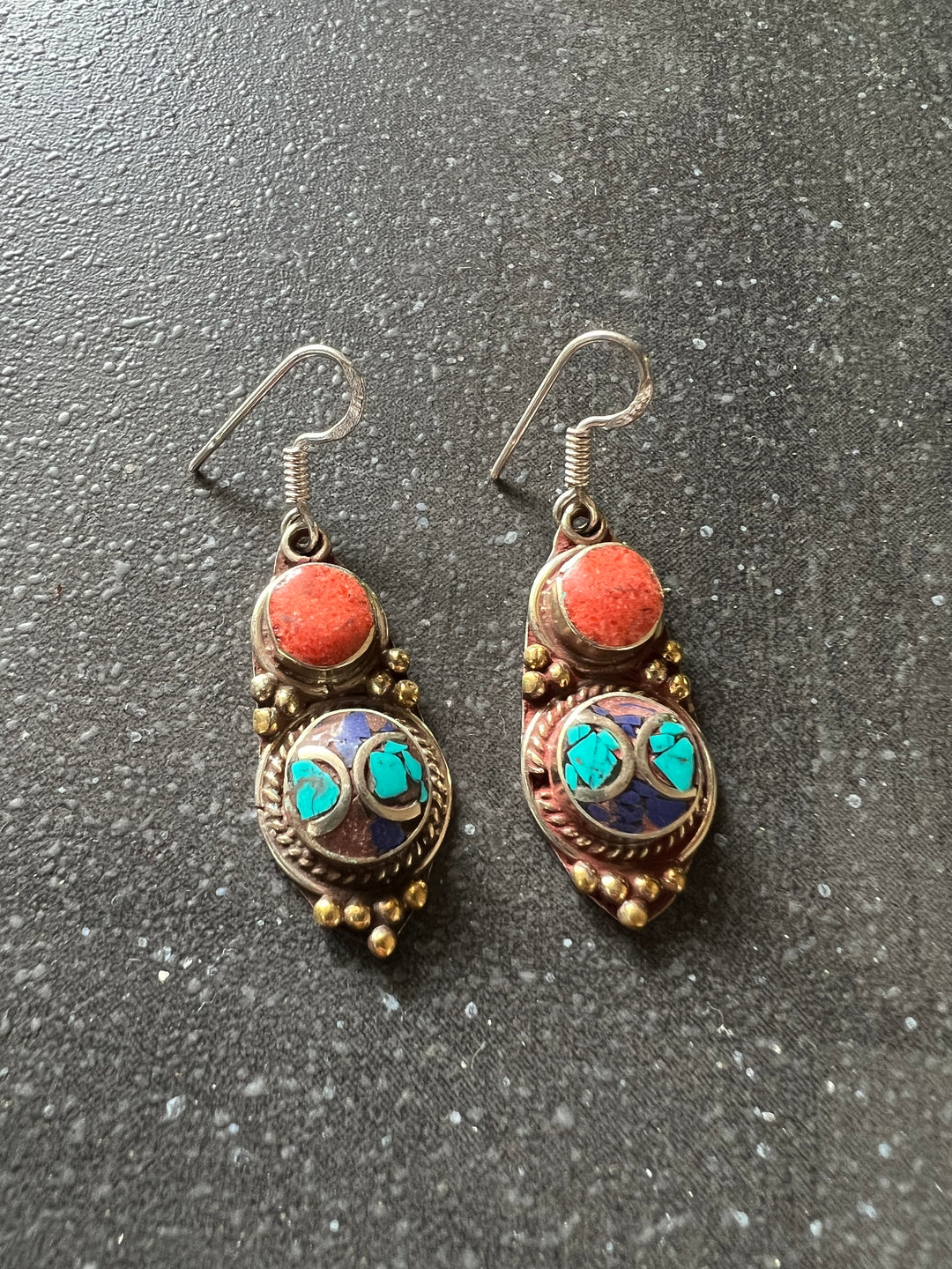 Antique Stones Danglers