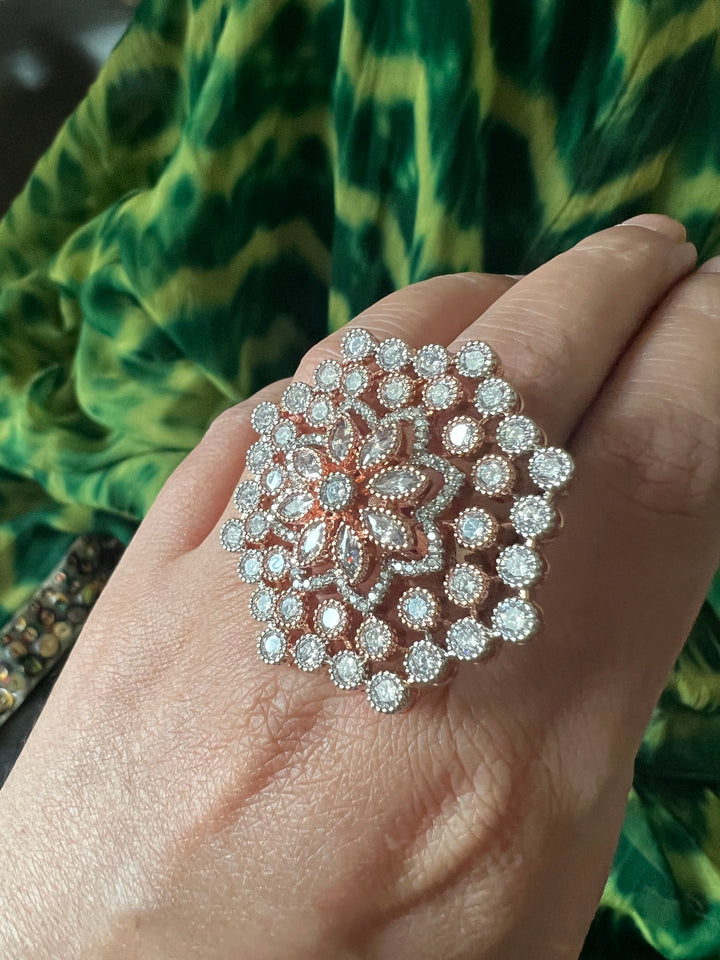 Statement Zirconia Ring