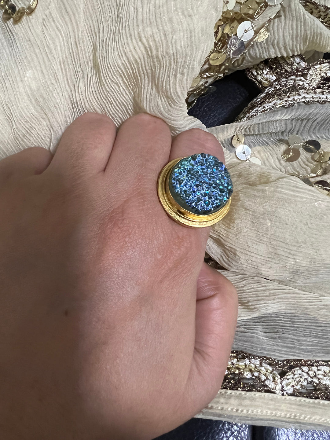 Druzy Ring