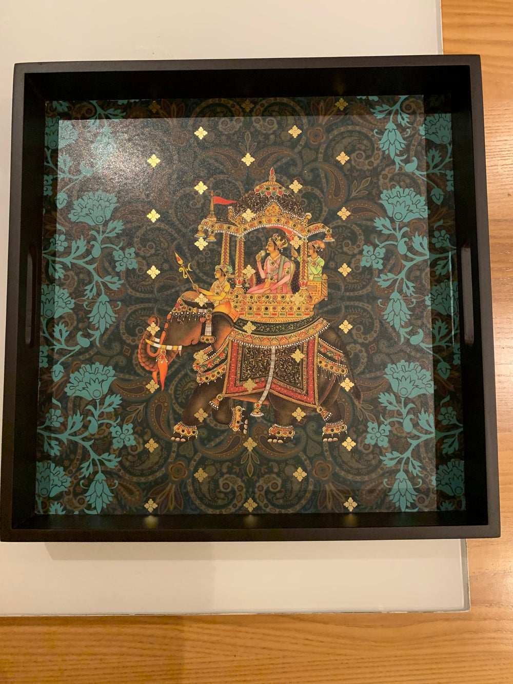 Maharaja Wooden Tray - SHIVKA