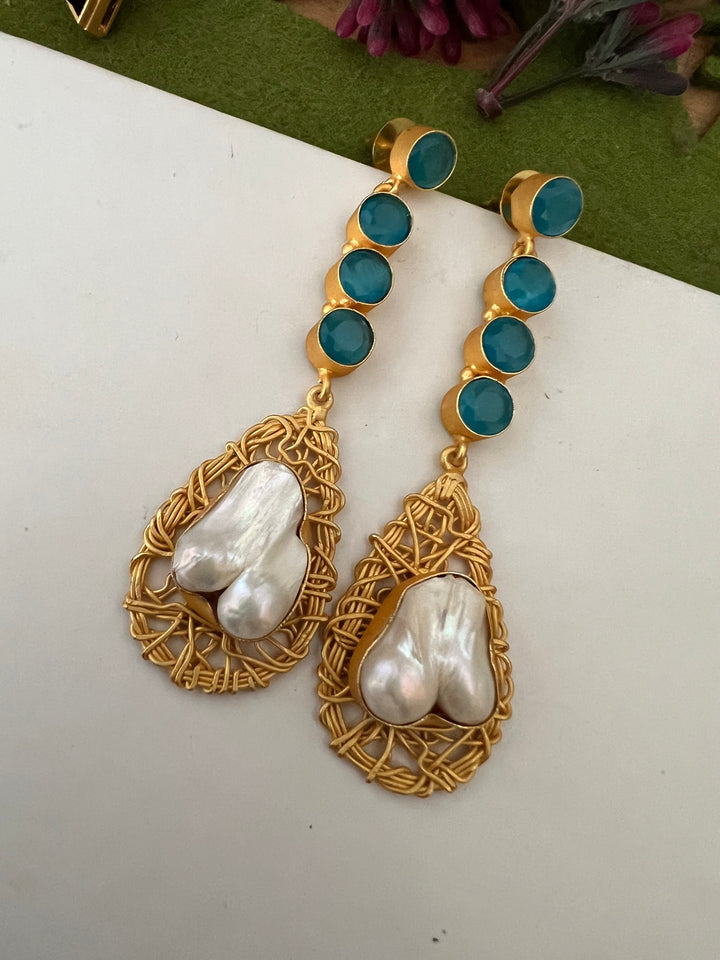 Designer Baroque Long Danglers