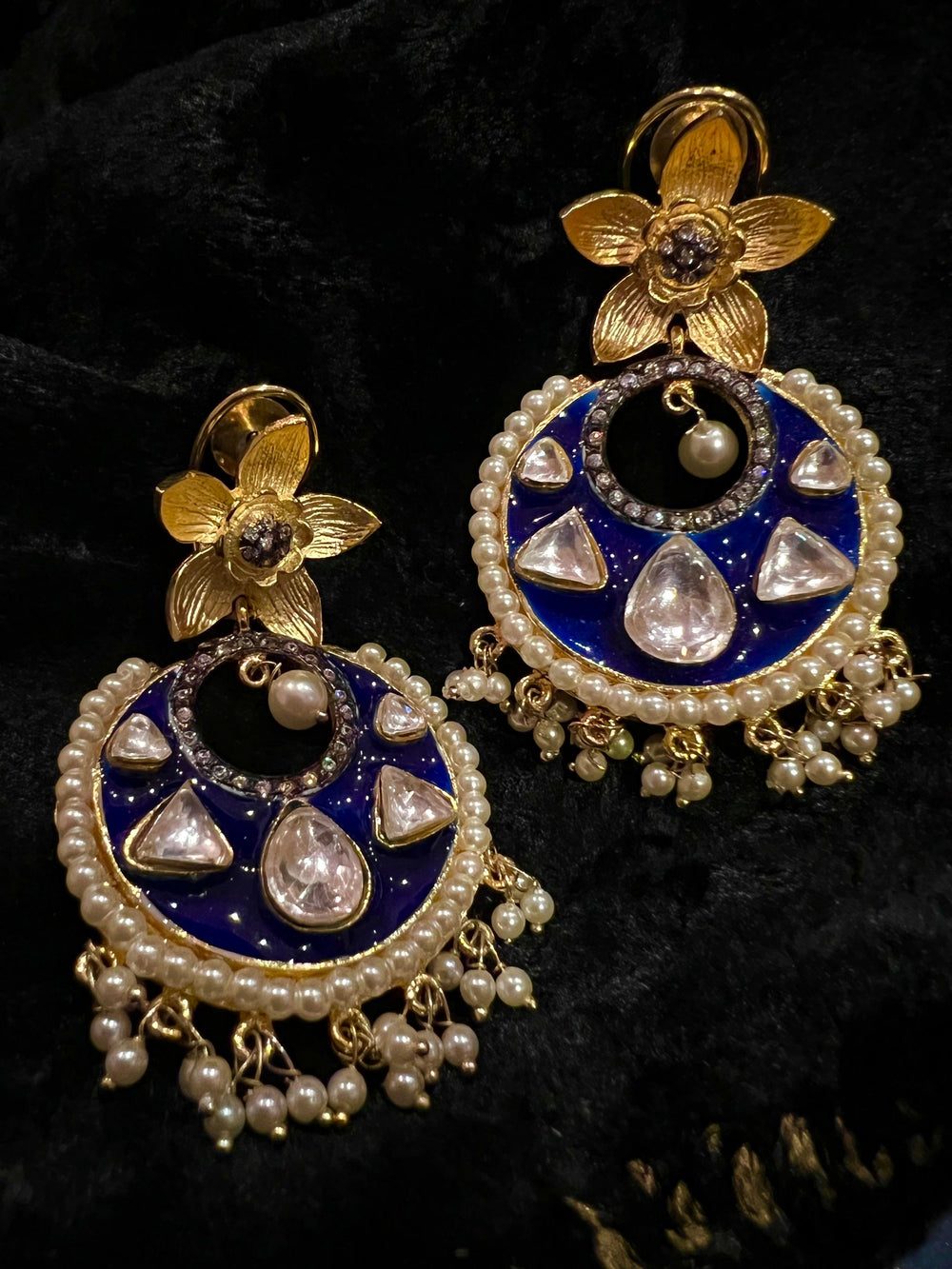 Scintillating Kundan Chandbaalis - SHIVKA