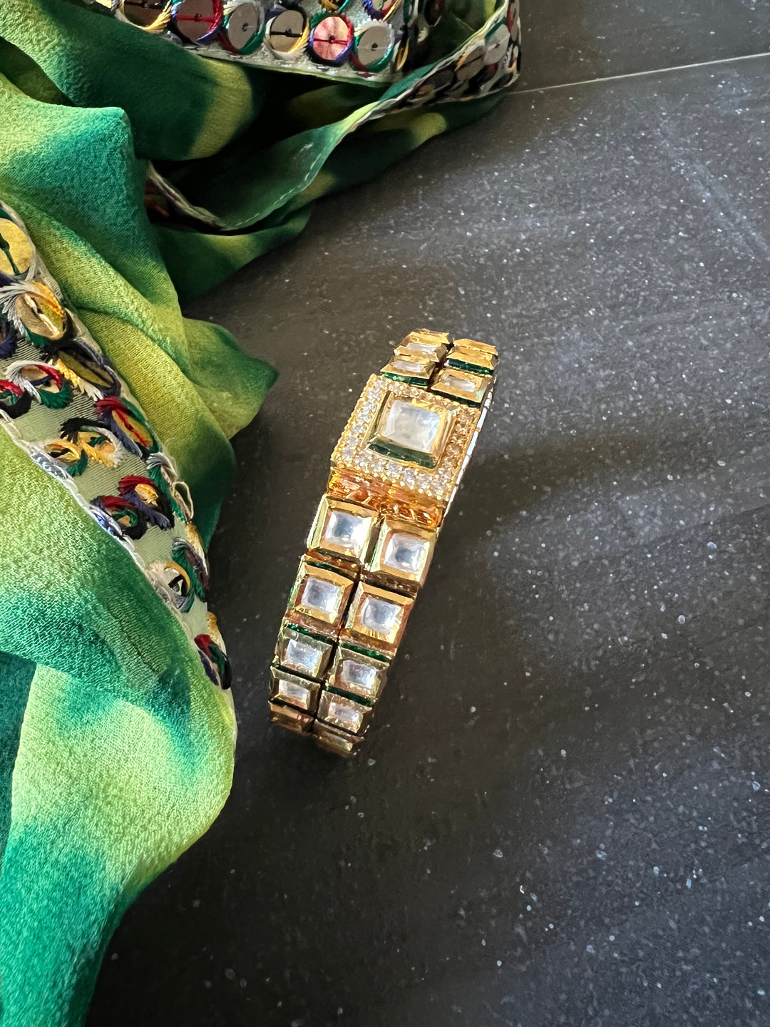 Vintage Kundan Bracelet/ Minimalist Jewellery