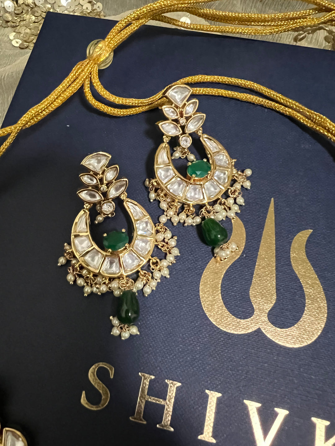 Royal Bridal Choker with Earrings