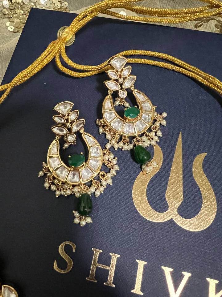 Royal Bridal Choker with Earrings