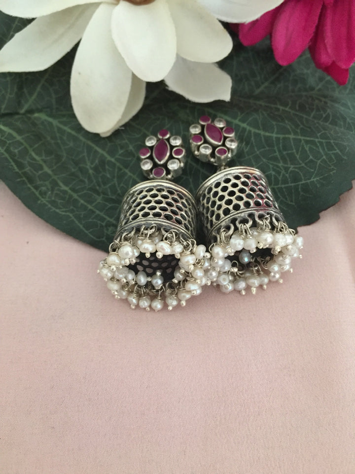 Scintillating Pure Silver 925 Earrings