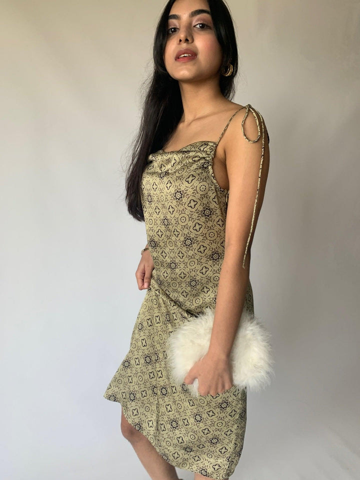 Winter Hazel Cowl Neck Dress - SHIVKA