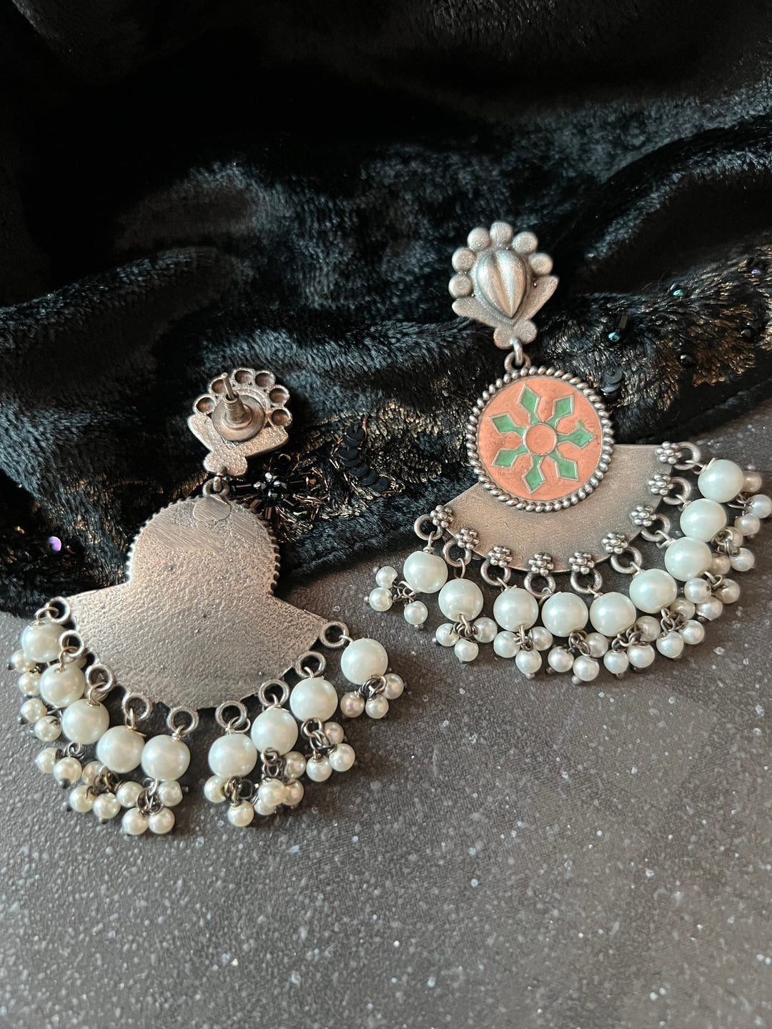 Antique Brass Earrings