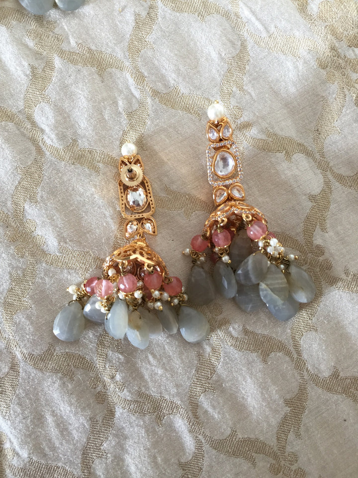 SHIVKA One of a Kind Designer Choker Necklace with Earrings