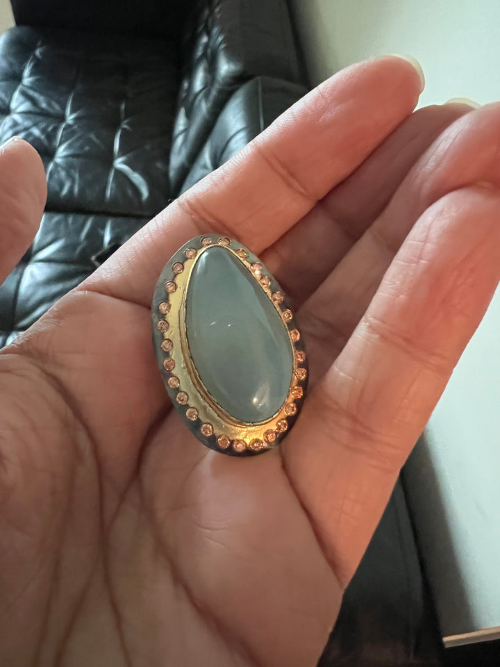 Statement Gemstones Ring