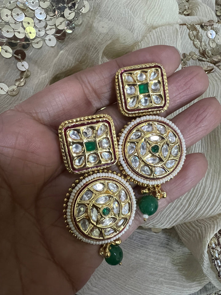 Bridal Kundan Earrings