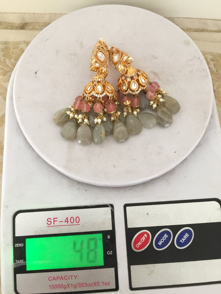 SHIVKA One of a Kind Designer Choker Necklace with Earrings