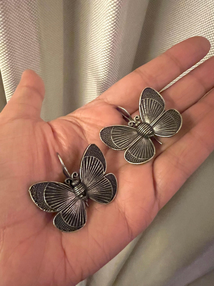 Vintage Butterfly Earrings - SHIVKA