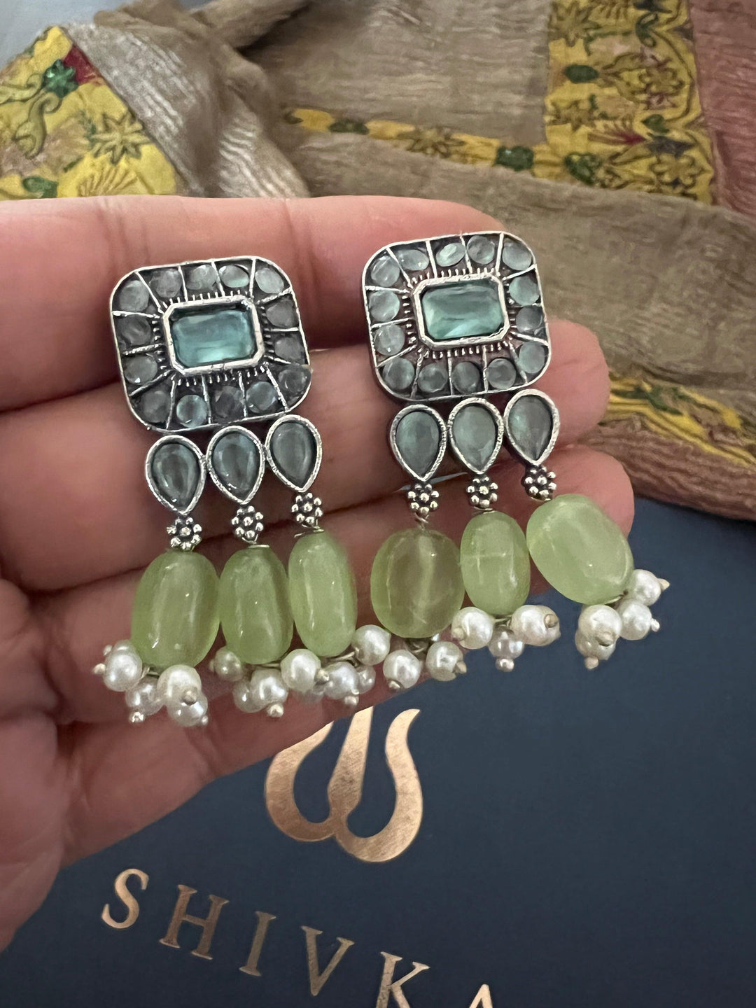 Monalisa Choker with Earrings - SHIVKA