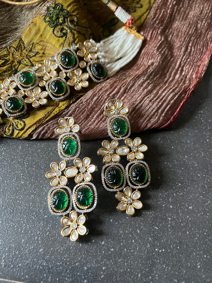Kundan Choker with Earrings