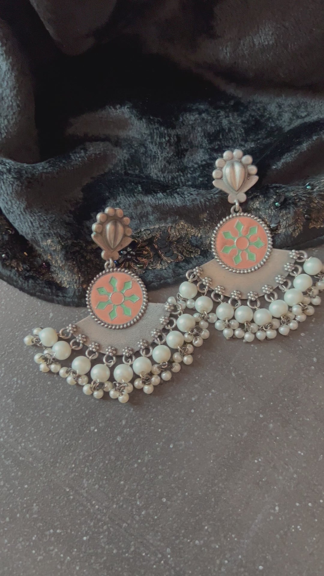 Antique Brass Earrings